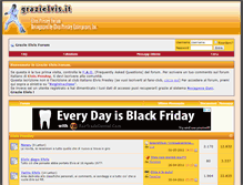 Tablet Screenshot of forum.grazielvis.it